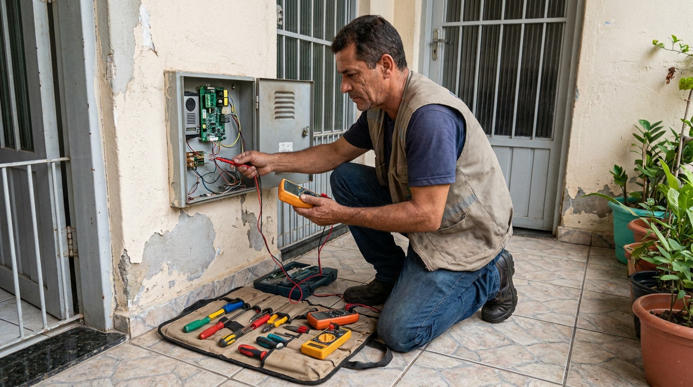 Troca de Fiação de Interfone em Campos dos Goytacazes‑RJ